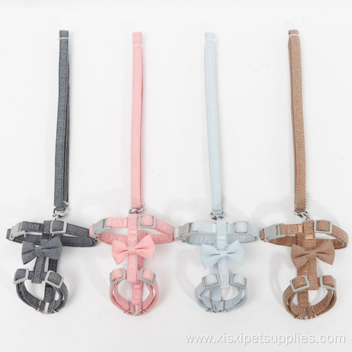 Morandi plain anti-escape cat leash pet supplies